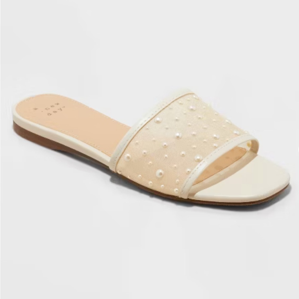 Target Women's Elain Slide Sandals with Memory Foam insole - A New Day™